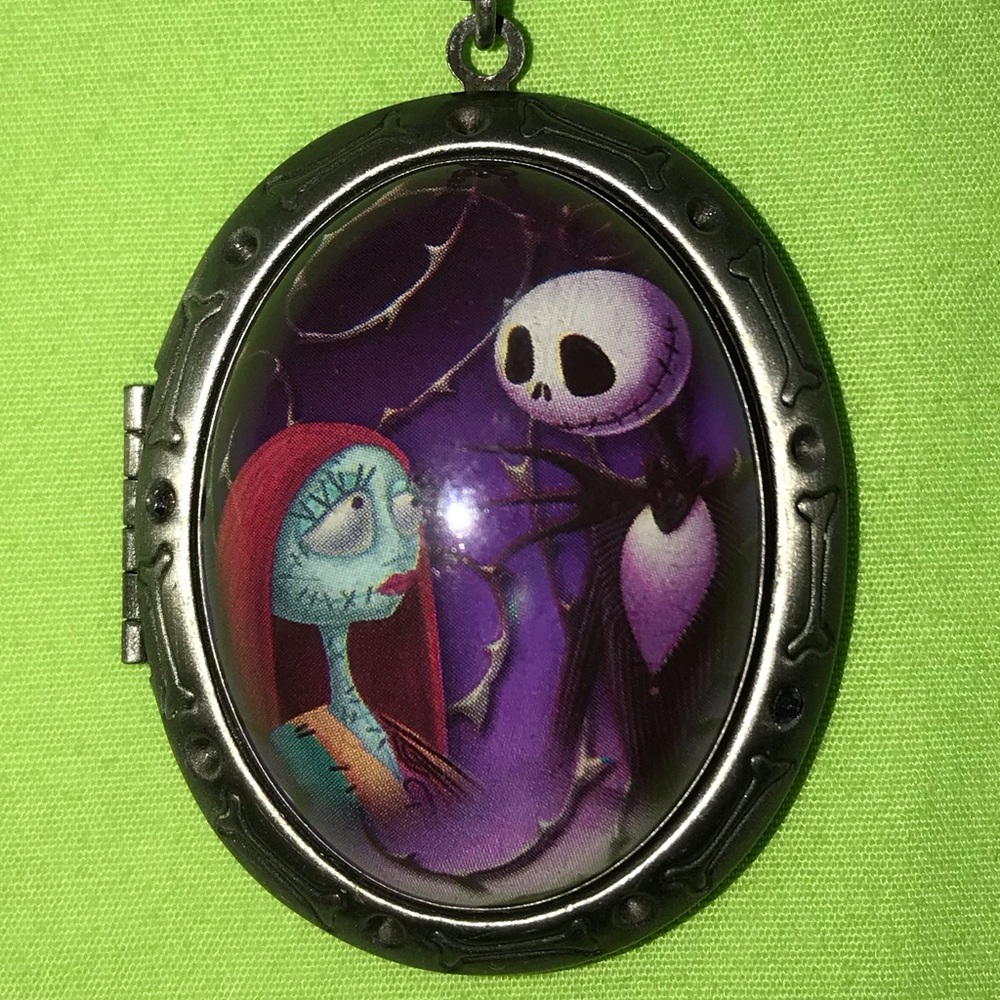 Disney Nightmare Before Christmas Locket Necklace